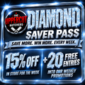 Diamond Pass - 20 FREE ENTRIES