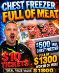 CHEST FREEZER & MEAT GIVE AWAY
