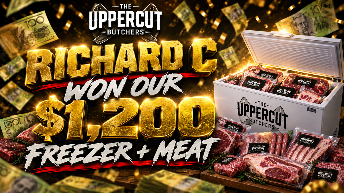 Richard C — $1,200 freezer + meat